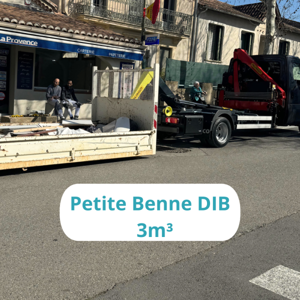 benne DIB 3m3 à prix bas avec livraison et retrait à Mallemort