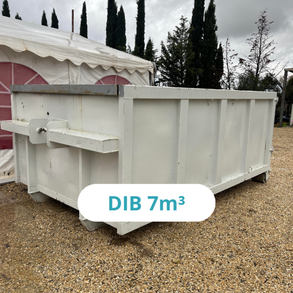 Location de benne DIB 7m³ à Mallemort, Venelles, Chateaurenard