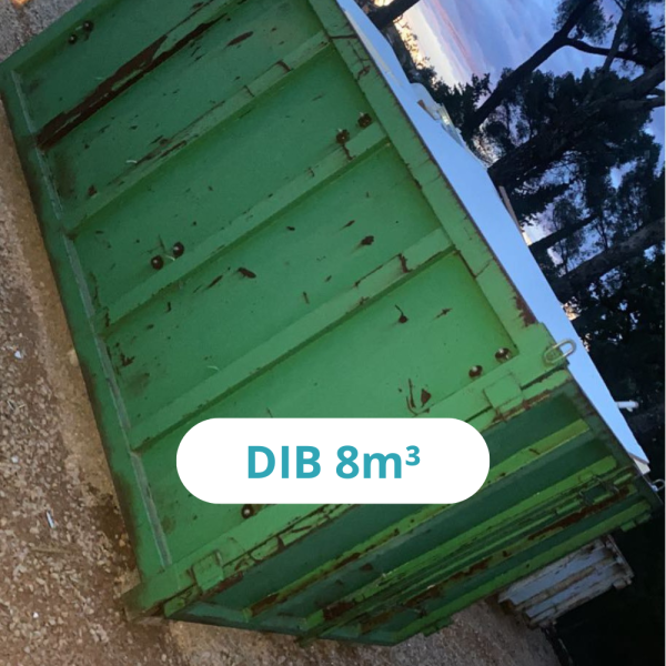 Location de benne DIB 8m³ à Mallemort, Vitrolles, Vitrolles, Rognac