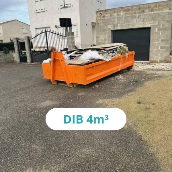 Location de benne DIB 4m³ à Mallemort, Avignon, Salon