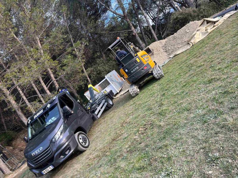 Location camion benne avec chauffeur à Avignon