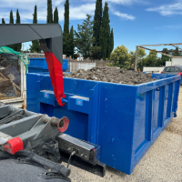 Notre zone d'activité pour ce service Location benne pour se débarrasser de la terre sur un chantier