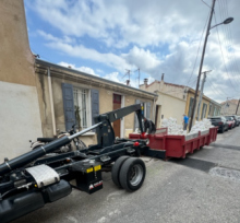 Notre zone d'activité pour ce service Location de bennes à gravats 5m3 pour chantier de démolition